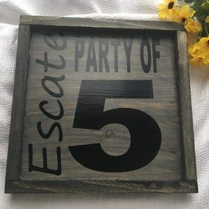 Hand Crafted | Personalized Family Name Wood Sign